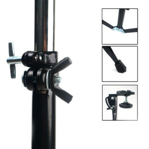 ขาตั้งกลองบองโก้ Bongo Drum Stand Makana Chrome ขาตั้งปรับความสูงได้