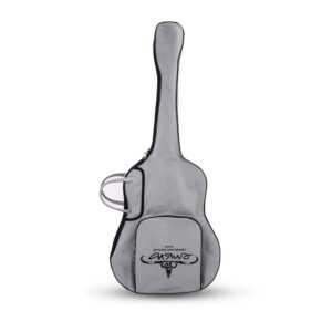 Carabao Guitar Bag กระเป๋ากีต้าร์โปร่ง 40 CG คาราบาว สีเทา ผ้าบาง ผลิตจากผ้า 600D เคลือบ PVC กันน้ำ