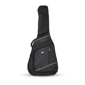 JC Guitar Bag กระเป๋ากีต้าร์โปร่ง GB-2222 สีดำ ผลิตจากผ้า 600D เคลือบ PVC กันน้ำ