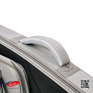 JC กระเป๋าเบสไฟฟ้า บุหนา 23 มิล BB-2029 สีเทาดำ มีหูหิ้วด้านข้าง