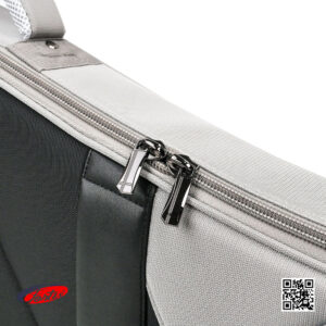 JC กระเป๋าเบสไฟฟ้า บุหนา 23 มิล BB-2029 สีเทาดำ ผลิตจากผ้า 600D เคลือบ PVC กันน้ำ