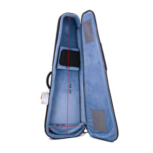 JC กระเป๋าเบสไฟฟ้า บุหนา 23 มิล BB-2121 สีดำ ขนาดภายใน กว้าง 40 ซม. ยาว 123 ซม.