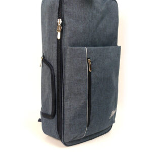 กระเป๋ากลองไฟฟ้า Jc-2030 SPD-30 สีกรม มีช่องเก็บของด้านหน้า 2 ช่อง และด้านข้าง 2 ช่องซ้ายขวา
