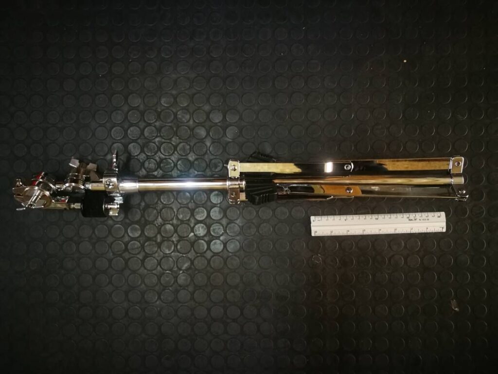 V-TECH ขาตั้งฉาบ ขาฉาบบูม 3 ท่อน รุ่น CX-S9 ฐานขาตั้งแบบ – เหล็กแบบเส้นเดี่ยว