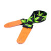 สายสะพายกีต้าร์ guitar strap หัวหนังแท้ Hippie G33 ออกแบบสวย รุ่นขายดี