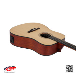 คุณสมบัติไม้และเคลือบเงา : Top Solid Spruce