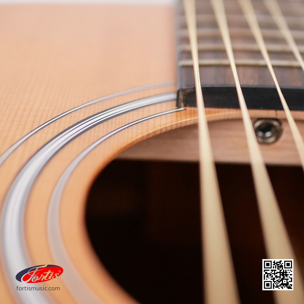 สะพานสาย String bridge ทำจากไม้ Rosewood