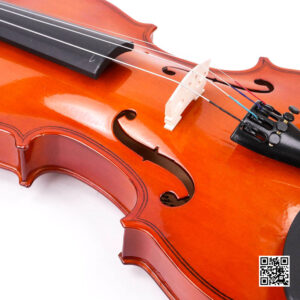 Fortis Violin ไวโอลิน 44 รุ่น WN-015A เคลือบเงา Glossy ไม้หน้าเป็น​ไม้​ linden ด้านข้างและด้านหลังเป็นไม้​ Maple