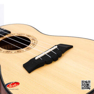 Mentreel Ukulele อูคูเลเล่ UK-23-150 สีอ่อน ไม้ด้านหน้า Laminated Spruce