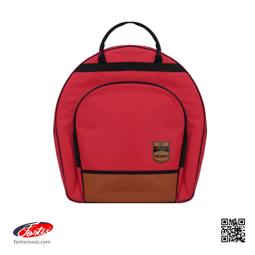 Makana กระเป๋าฉาบ กระเป๋าใส่แฉ รุ่น Onstage สีแดงพริกสด