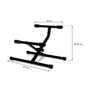 Aweda ขาตั้งลำโพง ขาตั้งตู้แอมป์ GAS-04 Amplifier-Stand ปรับความสูงได้หลายระดับ 33-47 ซม. ความยาวเหล็กส่วนฐาน ยาว 49.5 ซม.