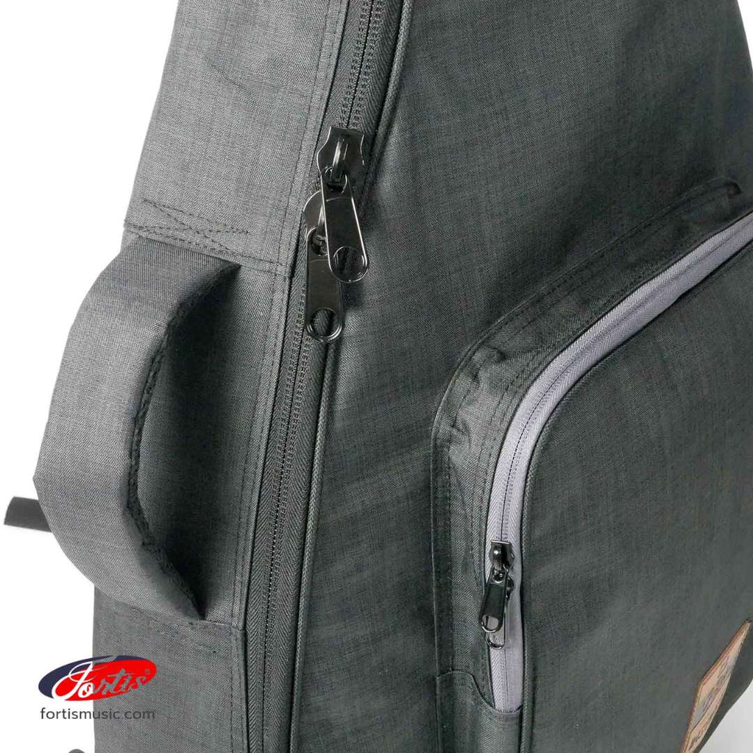 DJ กระเป๋ากีต้าร์โปร่ง 36 นิ้ว รุ่น ADJ36-10A สี CBK ซิบแข็งแรง ทนทาน