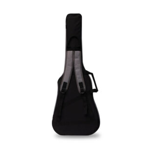 Fortis Guitar Bag กระเป๋ากีต้าร์โปร่ง 41 นิ้ว รุ่น GP-Series Gray สีเทา ด้านหลัง สายสะพาย ปรับขนาดได้สูงสุด 50 ซม