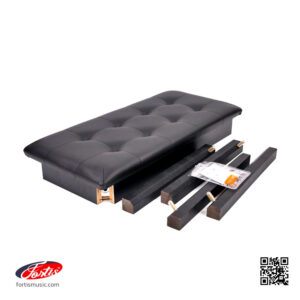 Fortis เก้าอี้เปียโน FS-105 Piano Stool ตัวโครงเก้าอี้ผลิตด้วยไม้เนื้อแข็ง คุณภาพดี