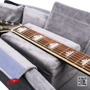 JC Guitar Bag กระเป๋ากีต้าร์โปร่ง จัมโบ้ GB-2022 มีหมอนรองคอภายในกระเป๋า