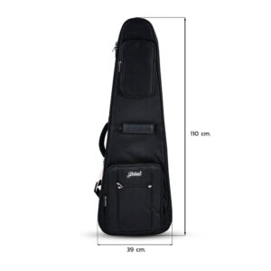 JC Guitar Bag กระเป๋ากีต้าร์ไฟฟ้า EB-2213 สีดำ ขนาดภายนอก กว้าง 39 ซม. ยาว 110 ซม.