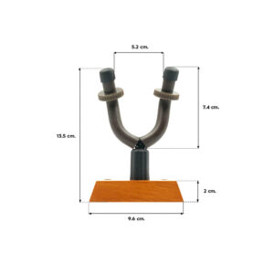 ขาแขวนกีต้าร์ Woodent Hook HY-407 แถมน๊อต-พุก พร้อมติดตั้ง ใช้แขวนกีต้าร์โปร่ง กีต้าร์ไฟฟ้า กีต้าร์เบส