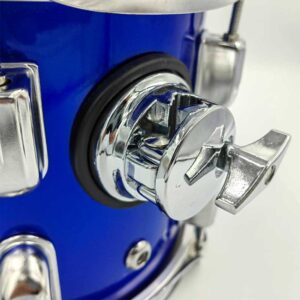 Tom Drum กลองทอมเสริม 8 นิ้ว RG-108 blue อะไหล่ชุบโครเมี่ยม