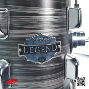 Makana Tom Drum กลองทอม 6 นิ้ว สีดำด้าน ทำจากไม้ Basswood ตัวแขวนกลอง Basket ด้านข้าง