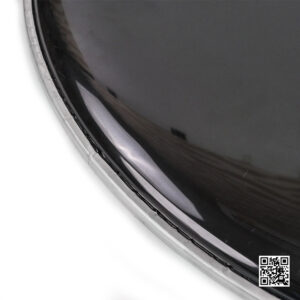 หนังกลอง Makana Legend CPBL2522 ขนาด 22 นิ้ว สีดำ ขอบเป็นอลูมิเนียม