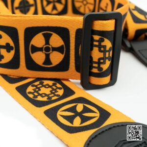 Hipster สายสะพายกีต้าร์โปร่ง กีตาร์ไฟฟ้า Cross G14 สายสะพายกว้าง 5 cm