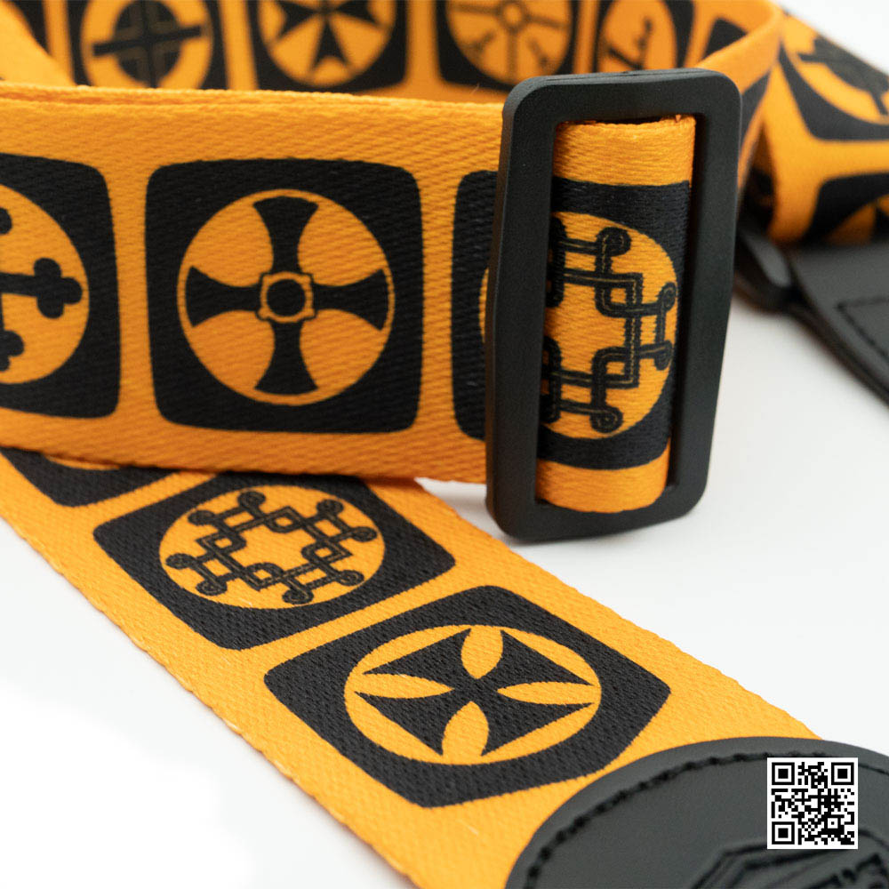 Hipster สายสะพายกีต้าร์โปร่ง กีตาร์ไฟฟ้า Cross G14 สายสะพายกว้าง 5 cm