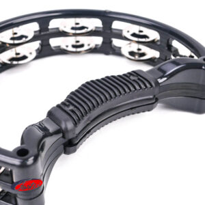 Tambourine แทมบูรีน ไฟเบอร์ A สีดำ เล่นง่ายเหมาะสำหรับทุกเพศทุกวัย