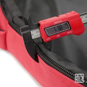 D&J กระเป๋ากีต้าร์โปร่ง 41 นิ้ว DJ10 สีแดง กันกระแทกด้วยโฟม EPE หนา 10 mm.