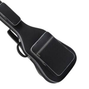 กระเป๋ากีต้าร์ไฟฟ้า Electric Guitar Bag ELP-023 สีดำ มีช่องเก็บของด้านหน้า 3 ช่อง