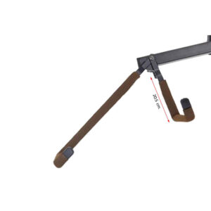 ขาแขวนกีต้าร์ ติดผนัง สำหรับกีต้าร์ไฟฟ้า รุ่น DIS-S-GUE-70E วัสดุเป็นโลหะขนาด 2.5 เซนติเมตร