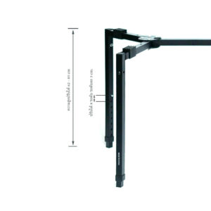 ขาตั้งเปียโน ขาตั้งคีย์บอร์ด ขาตั้งเอนกประสงค์ HY-10 ขาตั้งปรับความสูงได้ 62 – 83 cm