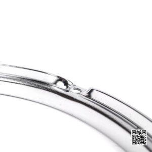 V-TECH ขอบกลอง 2.3 mm 14 นิ้ว 6 lugs ขนาด 14 นิ้ว รูร้อยน็อต 8 รู โลหะชุบโครเมี่ยม Electro