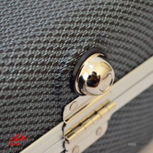 Electric Bass Hardcase ฮาร์ดเคสเบส BC-500 มีตัวล็อค 4 จุด ทำจากพลาสติก ABS แข็งแรง ทนทาน