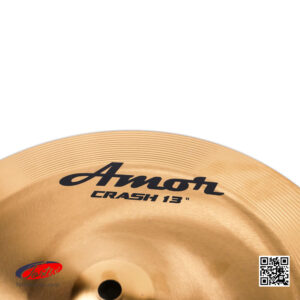 80308724 ฉาบกลองชุด Amor Super Sonic 13 นิ้ว เนื้อเสียง กังวาน สามารถใช้ในงานแสดงหรืองานซ้อมได้ดี