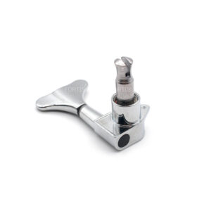 ลูกบิดเบส โครเมี่ยม LS-834 แบบตัน ทรงหางปลา ลูกบิดเป็นแบบ Die cast (แบบตัน) ทรงหางปลา