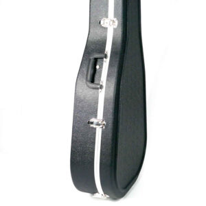 Guitar Hardcase ฮาร์ดเคสกีต้าร์โปร่ง H-WC-500 สีดำ ทำจากพลาสติกสังเคราะห์ ABS แข็งแรงทนทาน