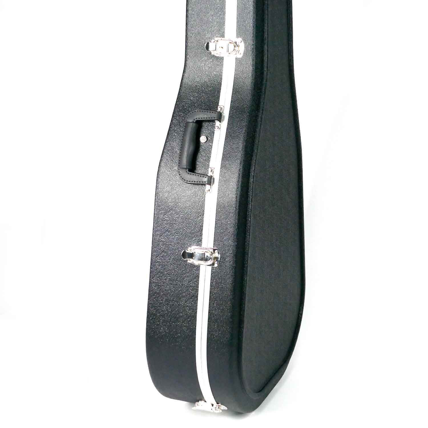 Guitar Hardcase ฮาร์ดเคสกีต้าร์โปร่ง H-WC-500 สีดำ ทำจากพลาสติกสังเคราะห์ ABS แข็งแรงทนทาน