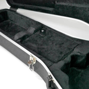 Guitar Hardcase ฮาร์ดเคสกีต้าร์โปร่ง H-WC-500 สีดำ ขนาดภายในความยาว 112 cm x 41 cm