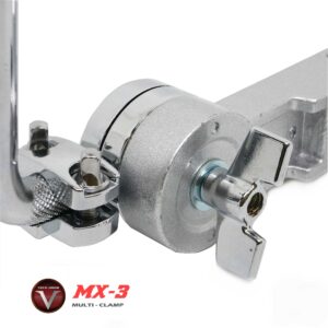 V-TECH Multi Clamp แคลมป์จับเอนกประสงค์ MX-3 เหมาะสำหรับฉาบ Splash ขนาด 8-10 นิ้ว แคลมป์สินค้างานคุณภาพ Made in Taiwan