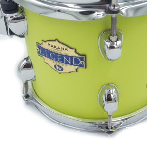 Makana กลองทอมเสริม สี Flower (เหลืองด้าน) Suspension Basket แขวนเขาควายแกน 10 มม.