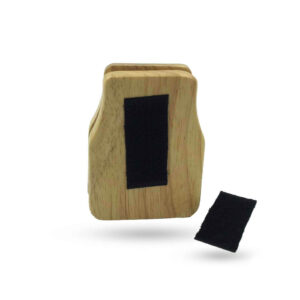 Cajon Castanets กรับไม้ ติดคาฮอง 2 ชิ้น (ใหญ่+เล็ก) รุ่น Walter W-8N พร้อมเทปตีนตุ๊กแกสำหรับติดคาฮอง