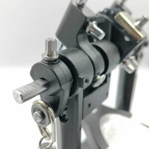 Drum Pedal กระเดื่องกลอง กระเดื่องคู่ DE-200 วัสดุเป็นเหล็ก ชุบ silver coating สวยงามสุดๆ ฐานล๊อกแป้นแข็งแรง