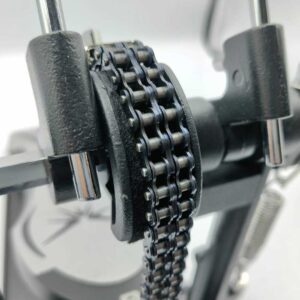 Drum Pedal กระเดื่องกลอง กระเดื่องคู่ DE-200 กระเดื่องโซ่คู่ แข็งแรง ทนทาน ตัวโซ่เป็น อลูมีเนียม