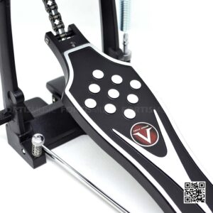 V-TECH กระเดื่องกลอง กระเดื่องเดี่ยว DP-600 เป็นเหยียบเหล็กหล่อลายกันลื่น